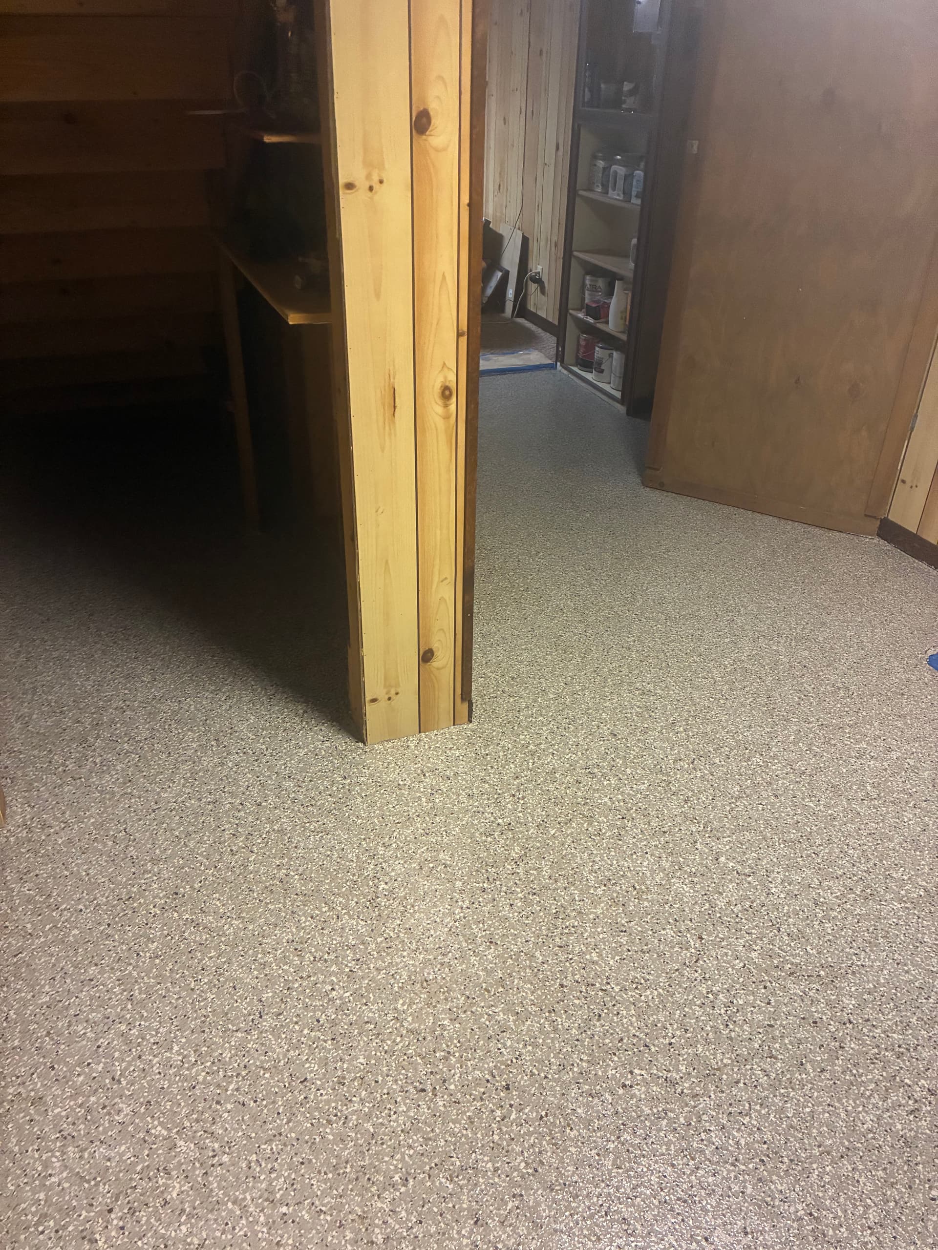 Gallery photos for Speckled Epoxy Floors for Basements and Utility Rooms: Image #1