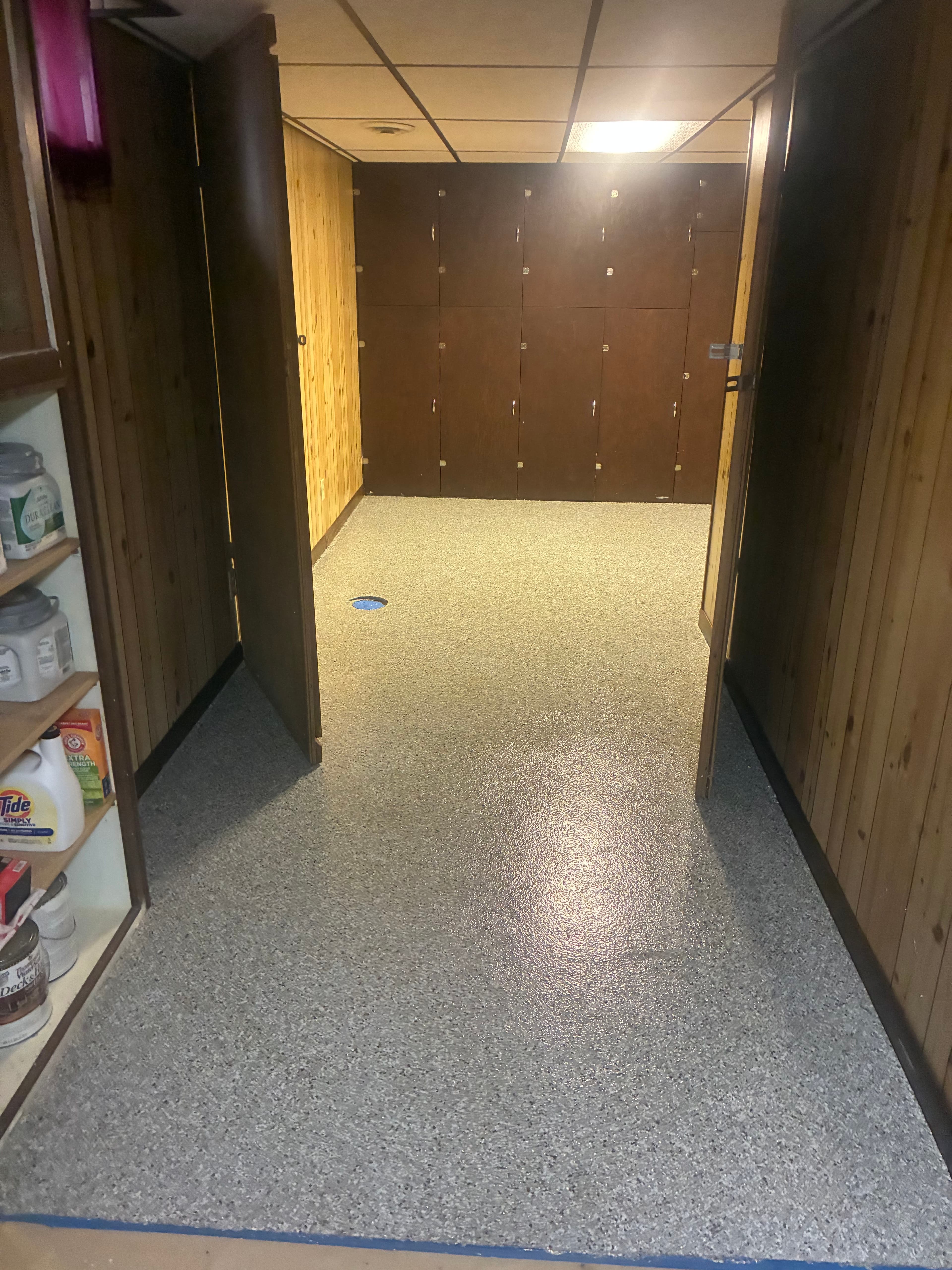 Project Speckled Epoxy Floors for Basements and Utility Rooms image