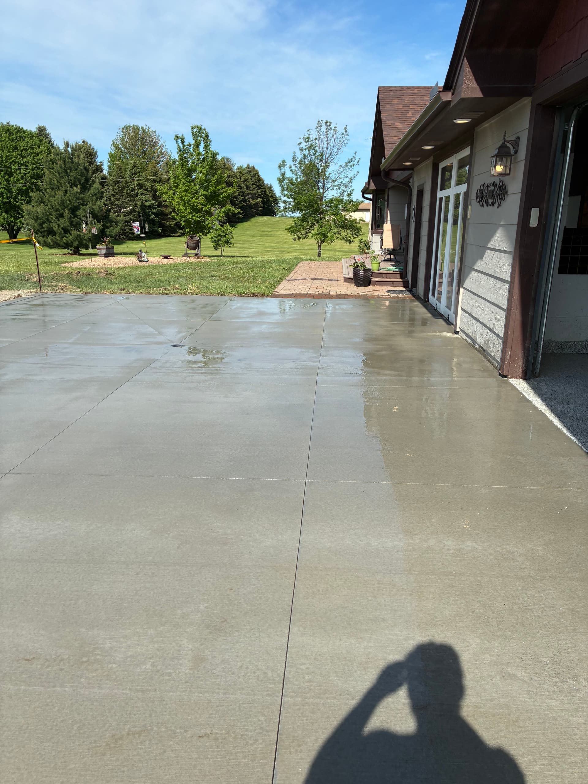 Gallery photos for New Concrete Driveway and Epoxy Garage Floor Done Right: Image #6