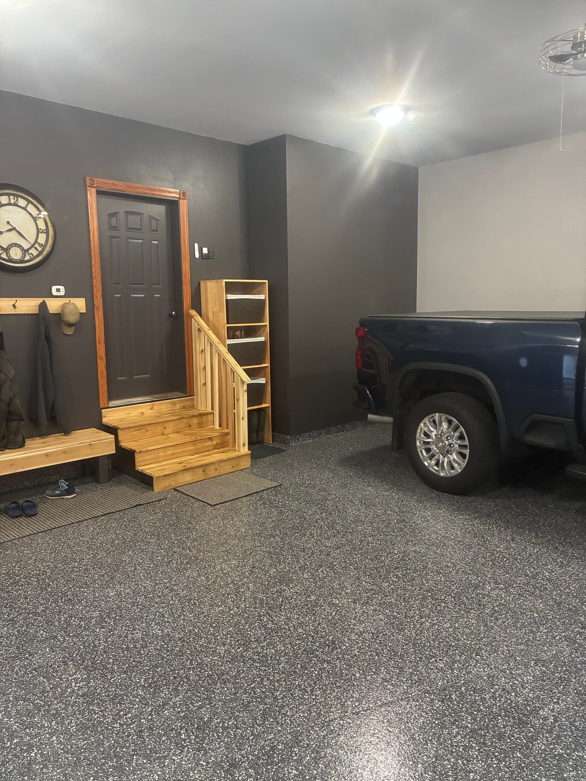 Gallery photos for Epoxy Garage Floor and Concrete Walkway Upgrade That Actually Lasts: Image #2